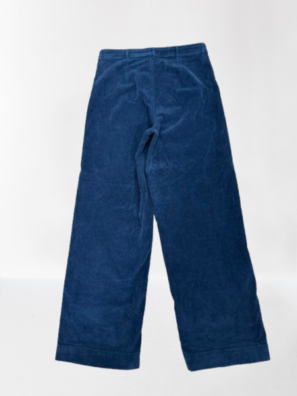 Everlane Women's Corduroy High Rise Wide leg Pants Size 8 in Dark Teal - Picture 5 of 8